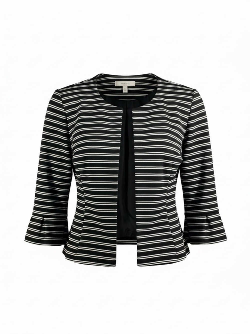 Nine West Women’s Black and White Striped blazer